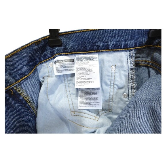 Levi’s 550 Men’s Jeans 36x30 Relaxed Fit Tapered Leg Medium Wash Denim Classic - Picture 12 of 15